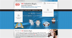 Desktop Screenshot of mgindustry.com