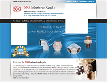 Tablet Screenshot of mgindustry.com